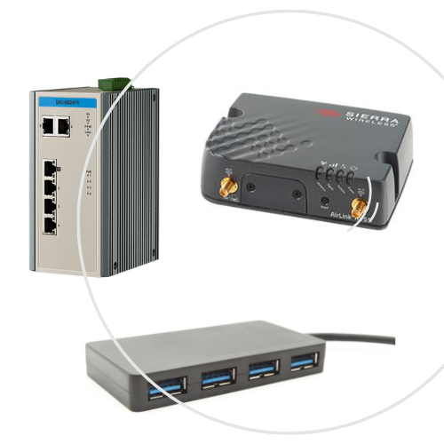 switches routers hubs